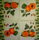 123 Lemons,  Oranges - 3-ply (grün) - Ihr - Tassotti Design